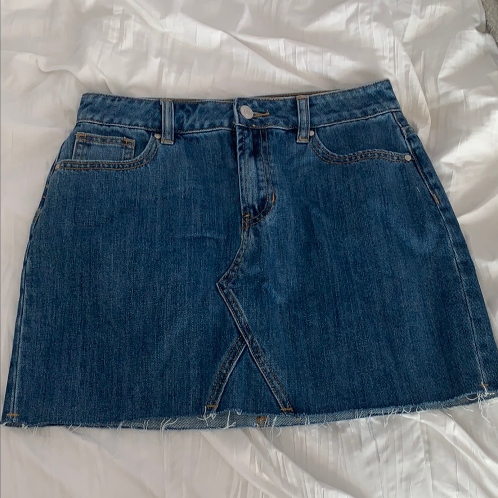 PacSun jean skirt